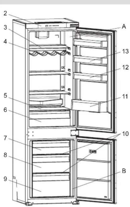 SHARP SJ-BE237E1X-EU - CHAPTER -2: YOUR FRIDGE FREEZER - 1
