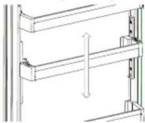 SHARP SJ-LC41CHDWE-EU - Adapti-Lift-Türablage (Bei einigen Modellen) - 2