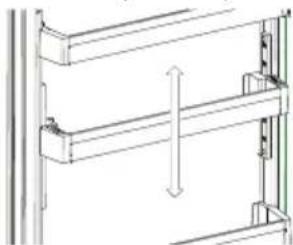 SHARP SJ-LC41CHDAE-EU - Adapti-Lift-Türablage (Bei einigen Modellen) - 2