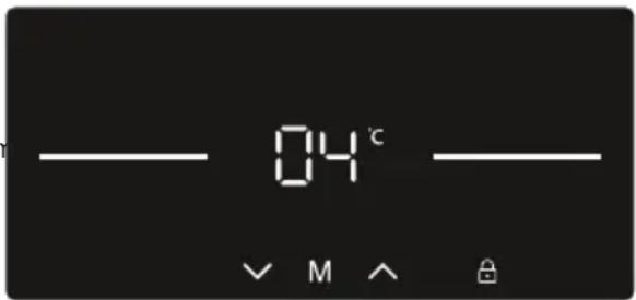 SHARP SJ-LC41CHDAE-EU - Definições de Temperatura do Refrigerador - 1