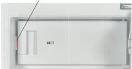 SHARP SJ-LE123M1X-EU - "Door Open" Indicator; - 1