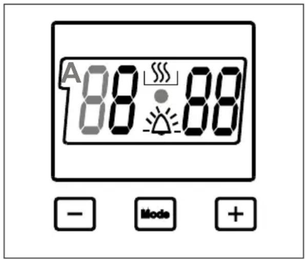 SHARP KF-56VDD19W-DE - Réglage de la minuterie d'avertissement audible : - 1