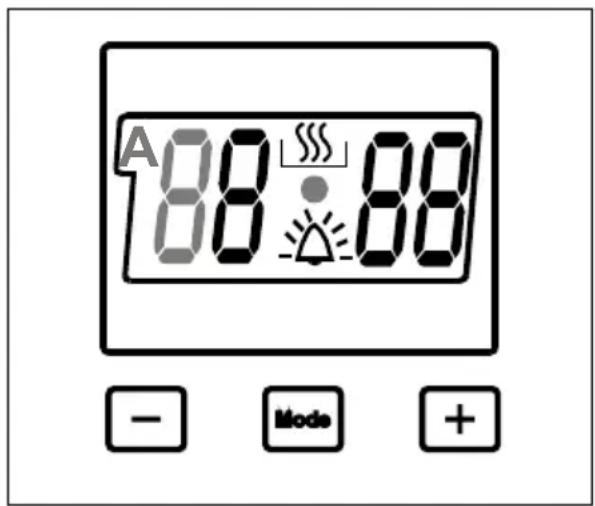SHARP KF-56VDD19W-DE - Audible Warning Time Adjustment: - 1