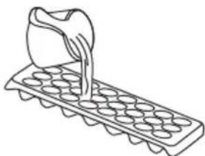 SHARP SJ-UF088M4W-EU - Ice tray - 1