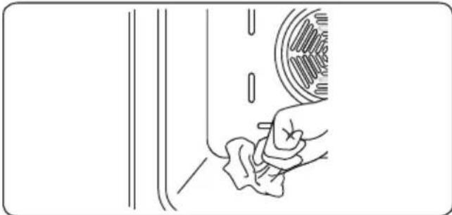 SHARP KA-70Z68BNM-EU - Cleaning the Inside of the Oven - 1