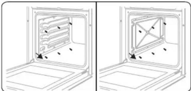 SHARP KA-70Z68BNM-EU - Rimozione del rivestimento catalitico - 1