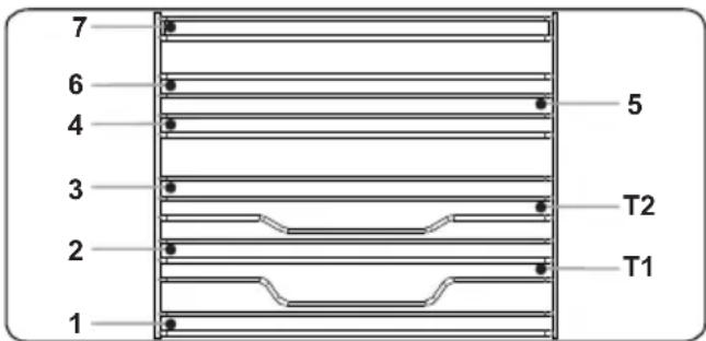 SHARP KA-70Z68BNM-EU - ACCESSORIES LA GRILLE METALLIQUE EASYFIX - 1