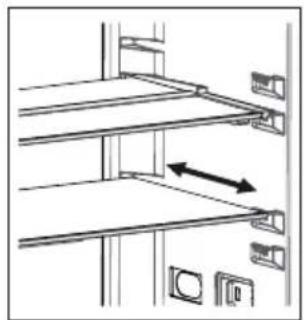 SHARP SJ-BA10DHXID-EU - Adapti-Shelf (En algunos modelos) - 1