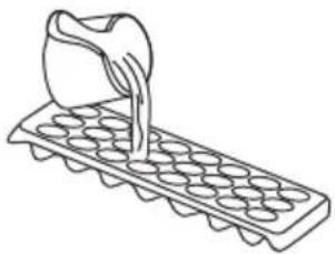 SHARP SJ-TB01NTXWF-EU - Ice tray - 1