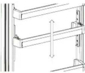 SHARP SJ-BA05DMXLE-EU - Adapti-Lift dorrhylla (I vissa modeller) - 2