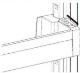 SHARP SJ-BA05DMXLE-EU - Adapti-Lift-Turablage (Bei einigen Modellen) - 1
