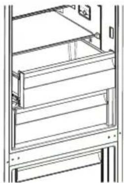 SHARP SJ-BA05DMXWE-EU - Removção da prateleira de refrigeração - 1