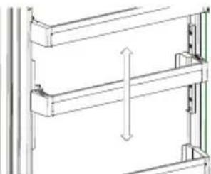 SHARP SJ-BA05DMXWE-EU - Adapti-Lift / Ripiano sportello regolabile (In alcuni modelli) - 2