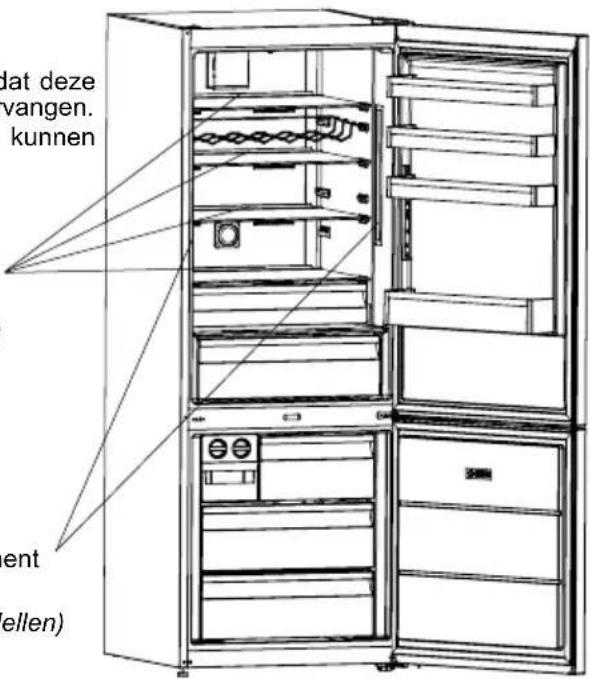 SHARP SJ-BA34IHXIE-EU - Chiller-plank (In sommige modellen) - 2
