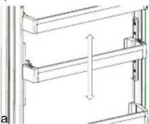 SHARP SJ-BA34IHXIE-EU - Prateleira de porta Adapti-Lift (Em alguns modelos) - 2