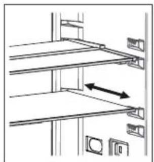 SHARP SJ-BB04NTXSF-EU - Adapti-Shelf / Estante de Cristal Ajustable (En algunos modelos) - 1