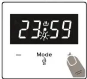 SHARP K-60D22IM1-EU - Ρύθμιση χρόνου ηχητικής ειδοποίησης - 2