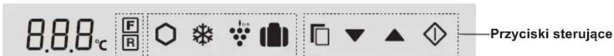 SHARP SJ-XG690M-BK - Panel sterowania (SJ-XG690G, SJ-XG740G) - 1