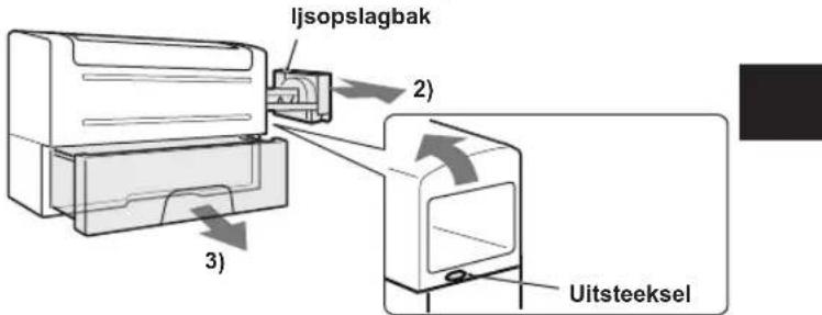 SHARP SJ-XG690M-BK - De deurijsmaker reinigen - 2