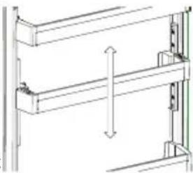 SHARP SJ-TE400E0W-EU - Adapti-Lift Dørhylde - 2