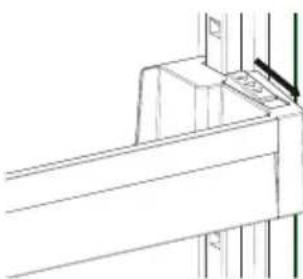 SHARP SJ-TE400E0W-EU - Adapti-Lift door shelf (In some models) - 1