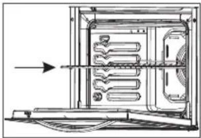 SHARP KF-76VDD19I-DE - WARNING- Fit the grid correctly - 1