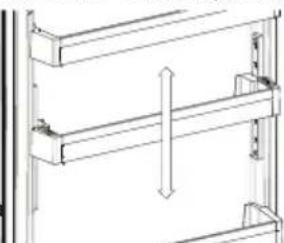 SHARP SJ-BA10DMXBE-EU - Estantería de puerta Adapti-Lift (En algunos modelos) - 2
