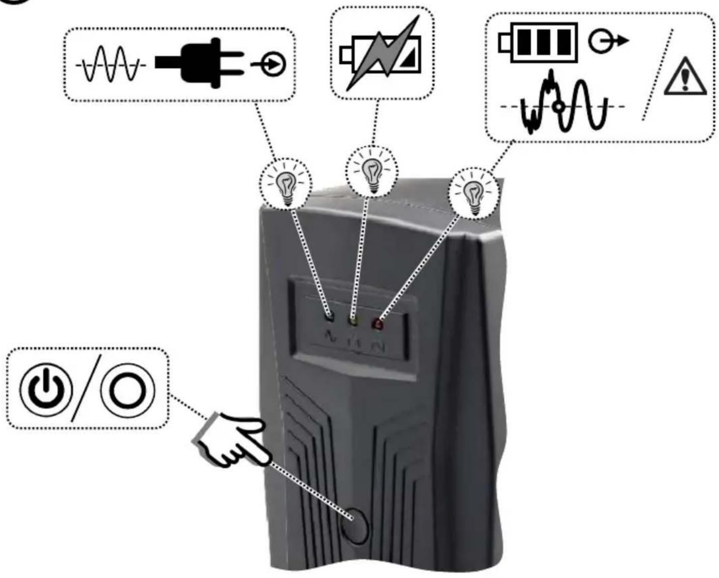 EnerGenie EG-UPS-B850 - energenie - 1