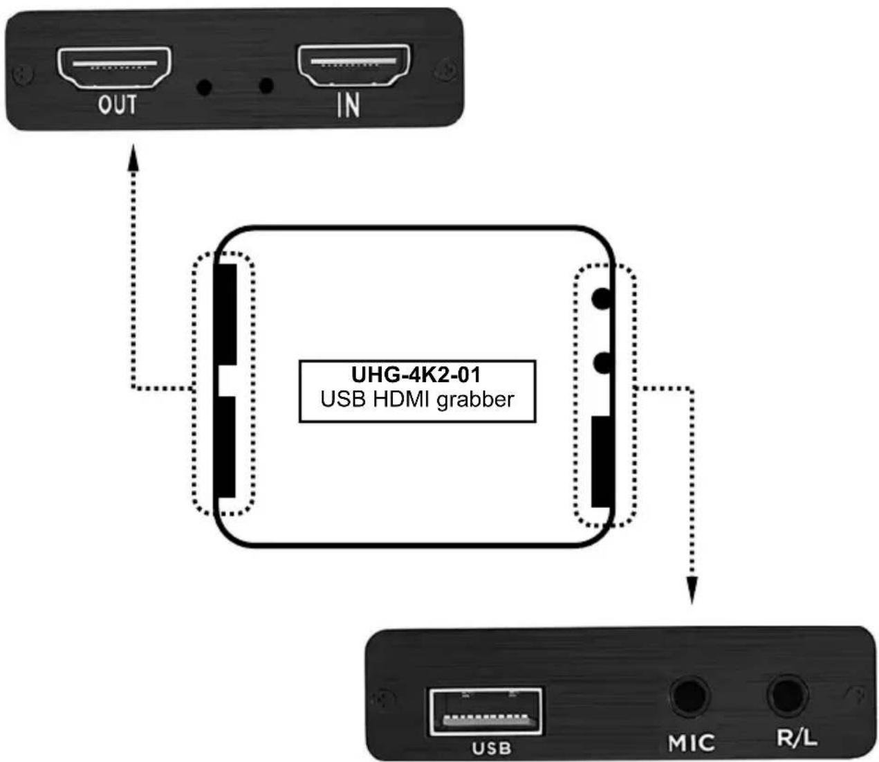 Gembird UHG-4K2-01 - gembird® - 1
