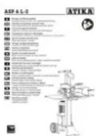 ATIKA ASP 6 L-2 - Symboles figurant sur la notice d'instructions - 6