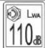 ATIKA BF 31-4T - Symbols on the machine - 9
