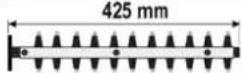 ATIKA BF 31-4T - Symboles taille-haie - 8