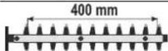 ATIKA BF 31-4T - Symbols for the hedge trimmer - 7