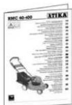 ATIKA RMC 40-400 - Symboler I bruksanvisningen - 6