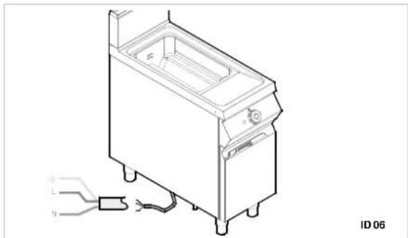 BARTSCHER 2959521 - Elektroanschluss (Servicetechniker) - 1