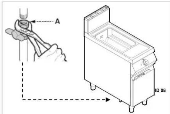 BARTSCHER 2959521 - Allacciamento del gas (technico del servizio assistenza) - 1