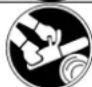 ATIKA KSC 40-35 - Symbols on the chain saw - 5