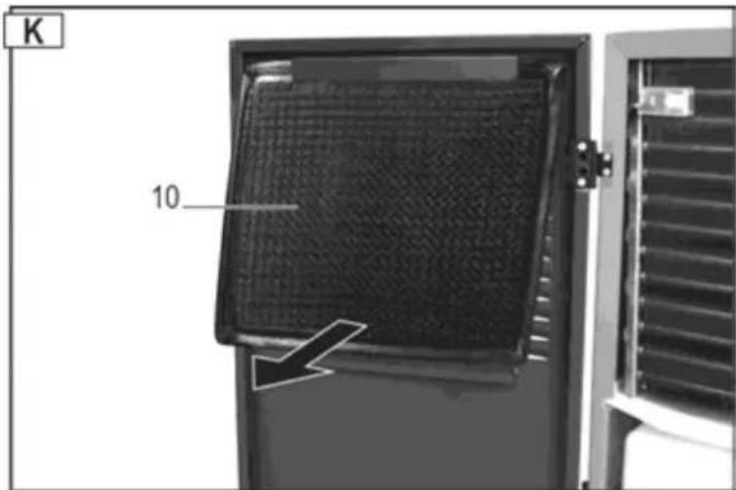 ATIKA ALE 500 N - Entfernen des Filters - 1