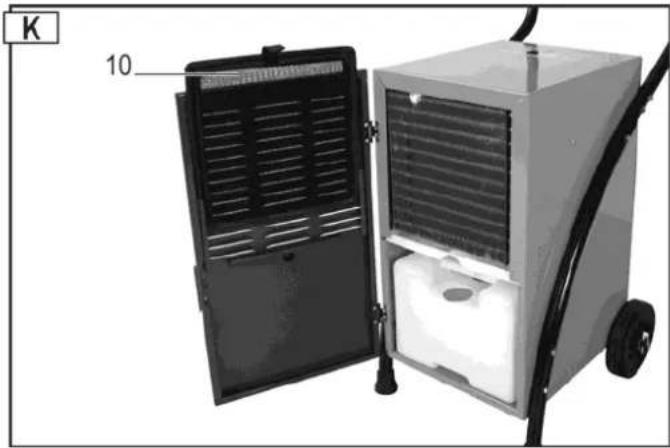ATIKA ALE 300 N - Szürö kivétele - 1