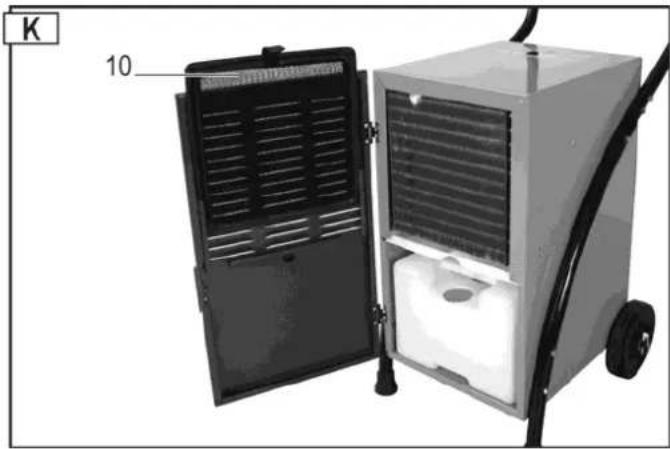 ATIKA ALE 300 N - Rimozione del filtro - 1