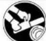 ATIKA KS 2403/40 - Symbols on the chain saw - 9