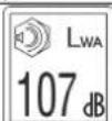 ATIKA KS 2403/40 - Symbols on the chain saw - 21