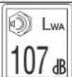 ATIKA KS 2403/40 - Symbolen op de Kettingzaag - 23