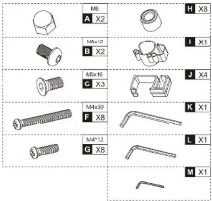 Gembird MA-DF2-01 - (TILTING), 13"-27", UP TO 7 KG - 2