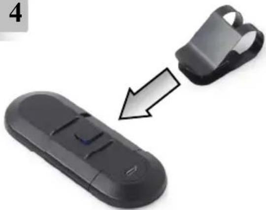Gembird BTCC-03 - MULTIPOINT BLUETOOTH CARKIT - 5