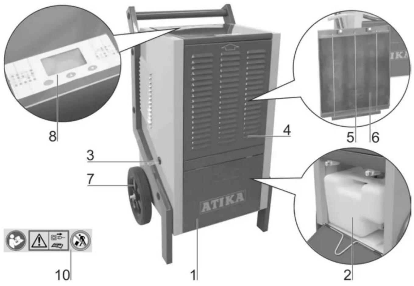 ATIKA ALE 800 N - Kølekredsløb - 2