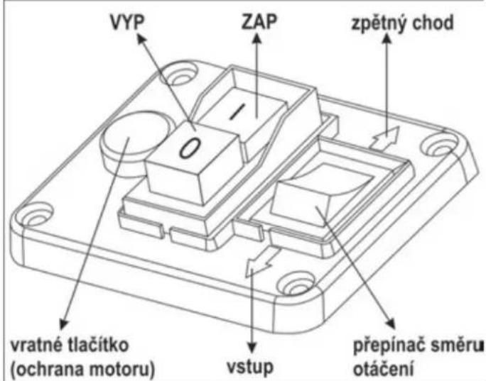 ATIKA ALF 2600-2 - Spínač / Vypínač - 1