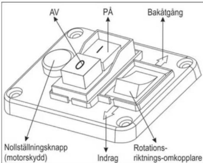 ATIKA ALF 2600-2 - Till/Frånknapp - 1