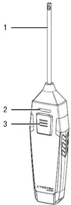 TROTEC BT22WP - Description de l'appareil - 1