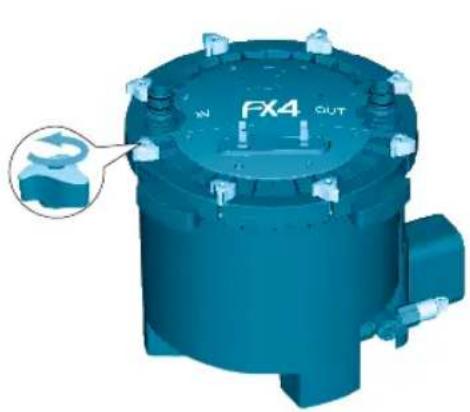 Fluval FX6 - Vorbereitung des Filters - 1
